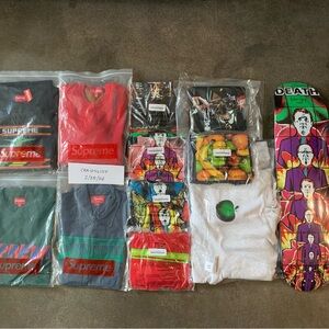 SUPREME Shirts, Sweatshirts, Skateboard SS19 - Authentic - Brand New